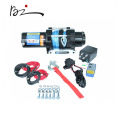 Electric Winch 12V ATV Car Winch with Towing Cables Pull Kit Remote Control